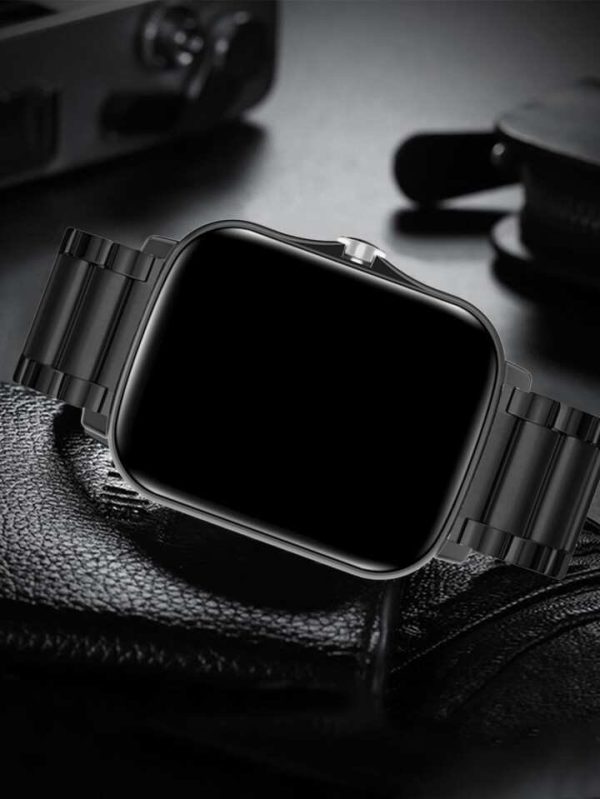 LIGE Full Touch Bluetooth Calling Multifunctional Smartwatch GT20 V2.0 Black - Image 4