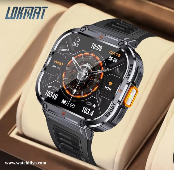 Latest AI Voice Ultra Wide Screen AOD Bluetooth Calling New Design Waterproof Unique Smartwatch 2025