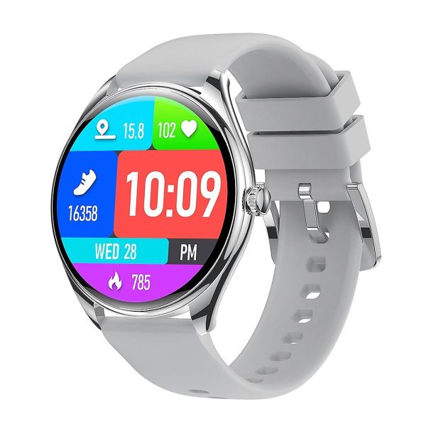 Ultra Thin AOD Super AMOLED Display Blood Sugar Luxurious Smartwatch MT55 Super Slim - Image 3