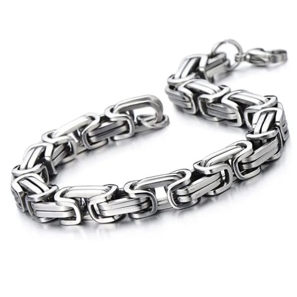 Stainless Steel Chain Bulky Design Bracelet