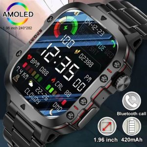 LIGE Bluetooth Calling Rugged Smartwatch Hello v2.0