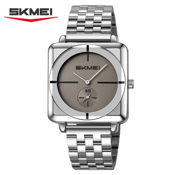 SKMEI Business Luxury Quartz Men Watches Dimensional Texture Dial  - Image 2