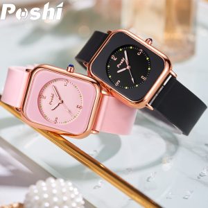 POSHI Luxury Ladies Simple Quartz Watch