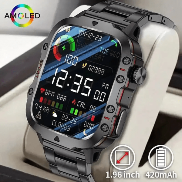 LIGE Bluetooth Calling Rugged Smartwatch Hello v2.0 - Image 2