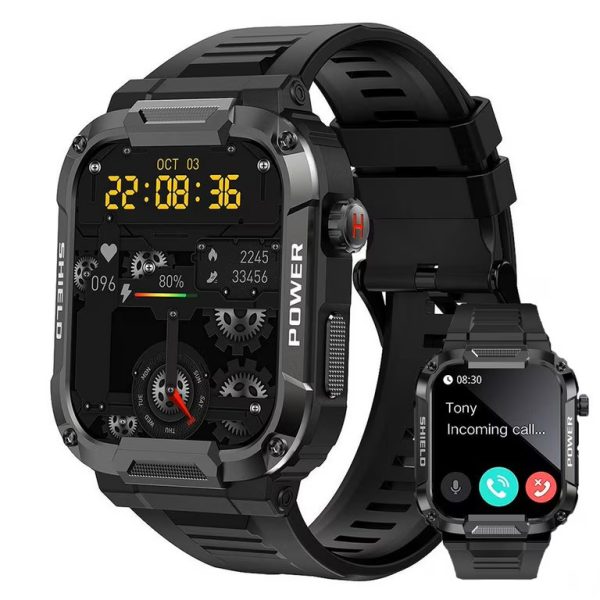 LEMFO Military Grade Rugged 100% Waterprof Smartwatch - Image 4