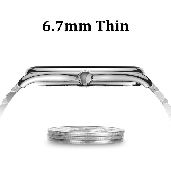 Ultra Thin AOD Super AMOLED Display Blood Sugar Luxurious Smartwatch MT55 Super Slim - Image 2