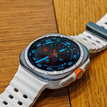 Galaxy Watch 7 Ultra Titanium New Design Smartwatch AA Silver