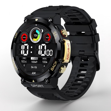 LEMFO LF33 Rugged Waterproof Smartwatch NFC Military Grade Bluetooth Calling